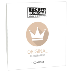 Secura Condoms Secura Original-1 Stuks Verpakking Voor Veilige Seks!
