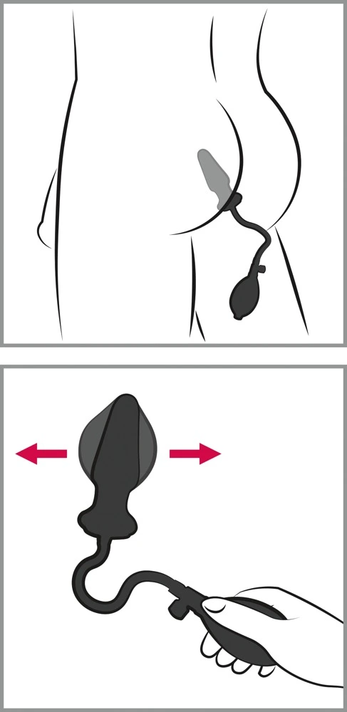 Anal Expert Opblaasbare Buttplug Van You2Toys 6 Anal Expert Opblaasbare Buttplug Van You2Toys - Afbeelding 4