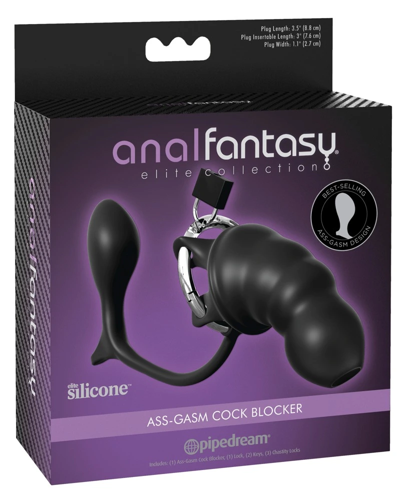 Ass-Gasm Cock Blocker Van Pipedream - AnalFantasy 3 Ass-Gasm Cock Blocker Van Pipedream - AnalFantasy