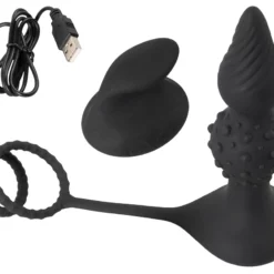 Rebel Men's Gear RC Buttplug Met Cock & Ball Ringen Van Rebel -Sextoys voor hem Verkoop 05523990000 nor k 1
