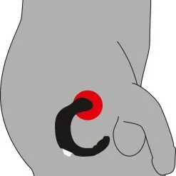 Rebel Men's Gear Prostate Vibrator By Rebel - Men's Gear -Sextoys voor hem Verkoop 05859120000 nor h