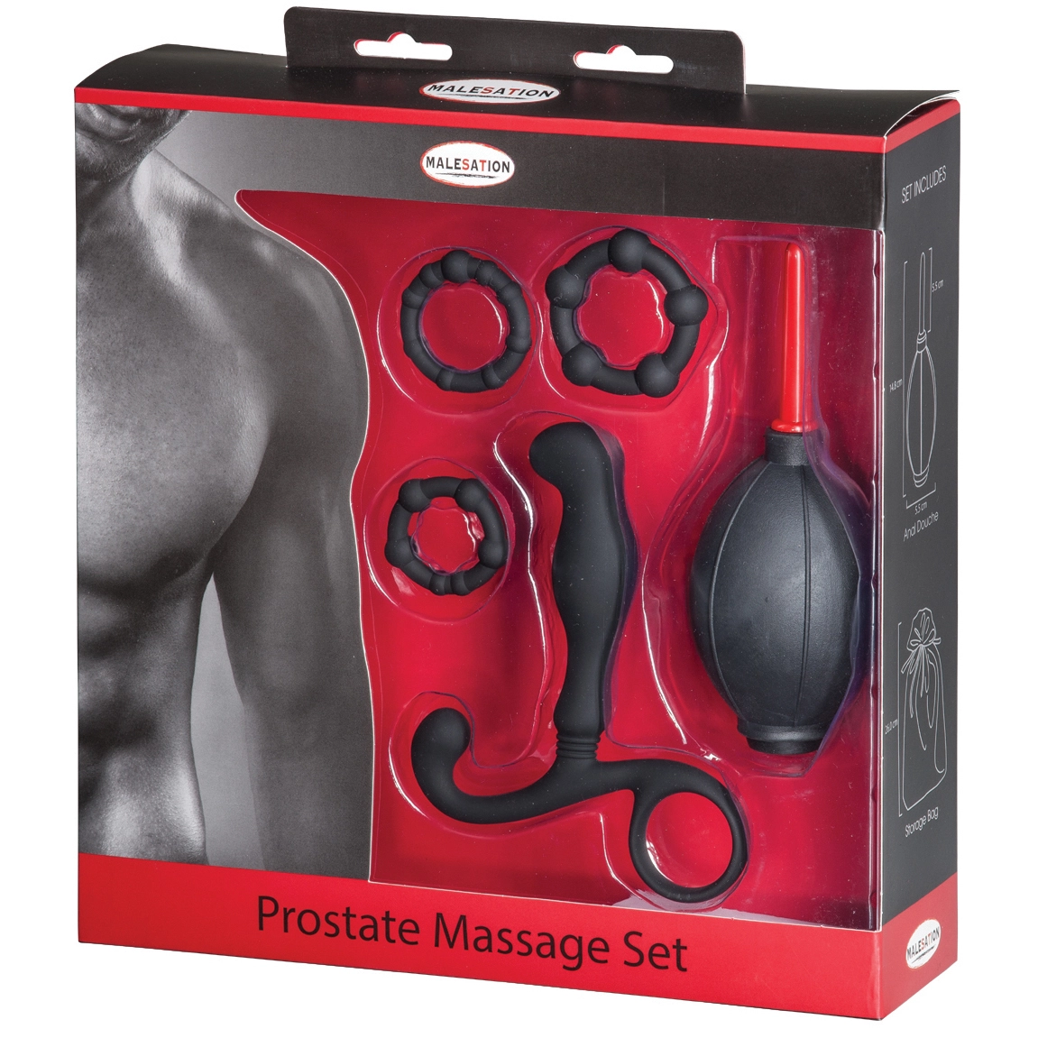 Prostate Massage Set Van MALESATION 3 Prostate Massage Set Van MALESATION