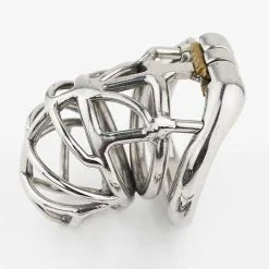 MAE-Toys Steel Open Chastity Cage With Cylinder Lock 9 MAE-Toys Steel Open Chastity Cage With Cylinder Lock -Sextoys voor hem Verkoop CB sm 147 2