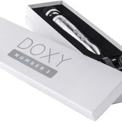 Doxy Number 3 Wand Massager Vibrator - Aluminium -Sextoys voor hem Verkoop Doxy Number 3 box2 1