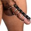 Strict Leather Gates Of Hell Leather Chastity Device -Sextoys voor hem Verkoop Gates of Hell Leather Chastity Device AG848 1