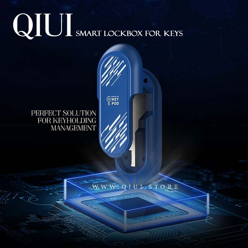 Smart Lockbox For Key Management - KeyPod By QIUI 3 Smart Lockbox For Key Management - KeyPod By QIUI
