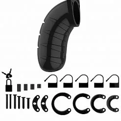 ManCage Chasitty Device ManCage Kuisheidskooi - Lang Transparant Model 04 -Sextoys voor hem Verkoop ManCage04 accessoiries 1