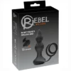 Rebel Men's Gear RC Buttplug Met Cock & Ball Ringen Van Rebel -Sextoys voor hem Verkoop RC Butt Plug with Cock Ball Rings 2