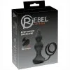 Rebel Men's Gear RC Buttplug Met Cock & Ball Ringen Van Rebel