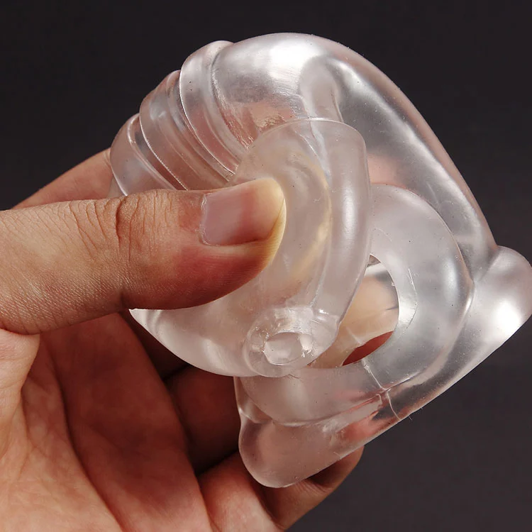 MAE-Toys Soft TPR Transparante Kuisheidskooi Zonder Slot 10 MAE-Toys Soft TPR Transparante Kuisheidskooi Zonder Slot - Afbeelding 8