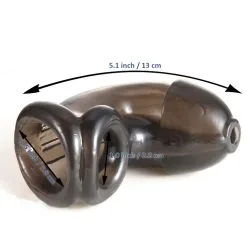 MAE-Toys Soft TPR Transparante Kuisheidskooi Zonder Slot -Sextoys voor hem Verkoop TPR Chastity sizes 1