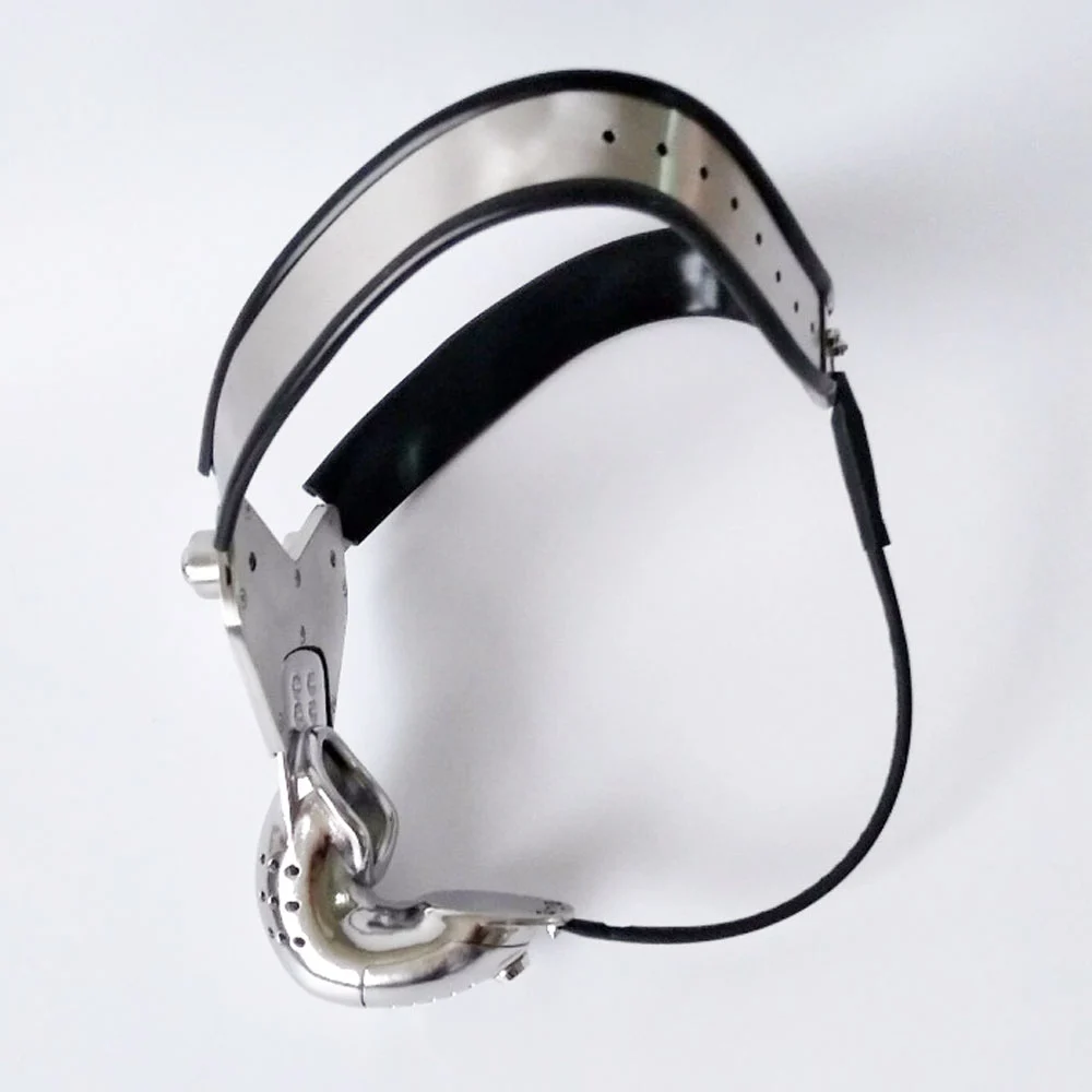 MAE-Toys The Enforcer II Stalen Kuisheidsgordel Voor Mannen 5 MAE-Toys The Enforcer II Stalen Kuisheidsgordel Voor Mannen - Afbeelding 3