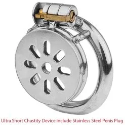 MAE-Toys Ultra Korte Kuisheidskooi Met RVS Penis Plug -Sextoys voor hem Verkoop Untitled 4 1