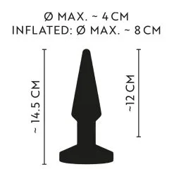 Oplaadbare En Opblaasbare Plug Met Vibratie Van ANOS -Sextoys voor hem Verkoop anos Inflatable plug 9 2