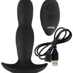 Oplaadbare En Opblaasbare Vibro-butt Plug Van ANOS -Sextoys voor hem Verkoop anos RC Inflatable Massager 7 4