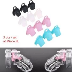 MAE-Toys Luminous Silicone Security For The CB-6000 And 6000S -Sextoys voor hem Verkoop cb6000 anti off 3pc set 4