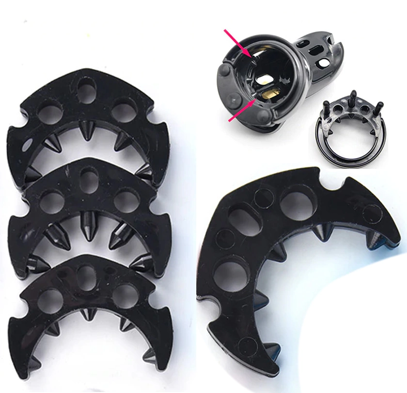 Zwart Spike Opzetstuk Voor CeeBee-6000 Van MAE-Toys 4 Zwart Spike Opzetstuk Voor CeeBee-6000 Van MAE-Toys - Afbeelding 2