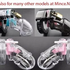 MAE-Toys Pink Silicone Security For The CB-6000 And 6000S -Sextoys voor hem Verkoop chastity anti off 3pc set 2