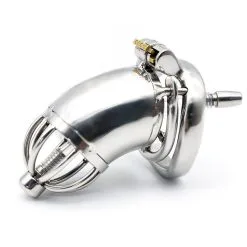 RVS Kuisheidskooi Met Spike Ring (lange Versie) Van MAE-Toys 12 RVS Kuisheidskooi Met Spike Ring (lange Versie) Van MAE-Toys -Sextoys voor hem Verkoop chastity device 1 2