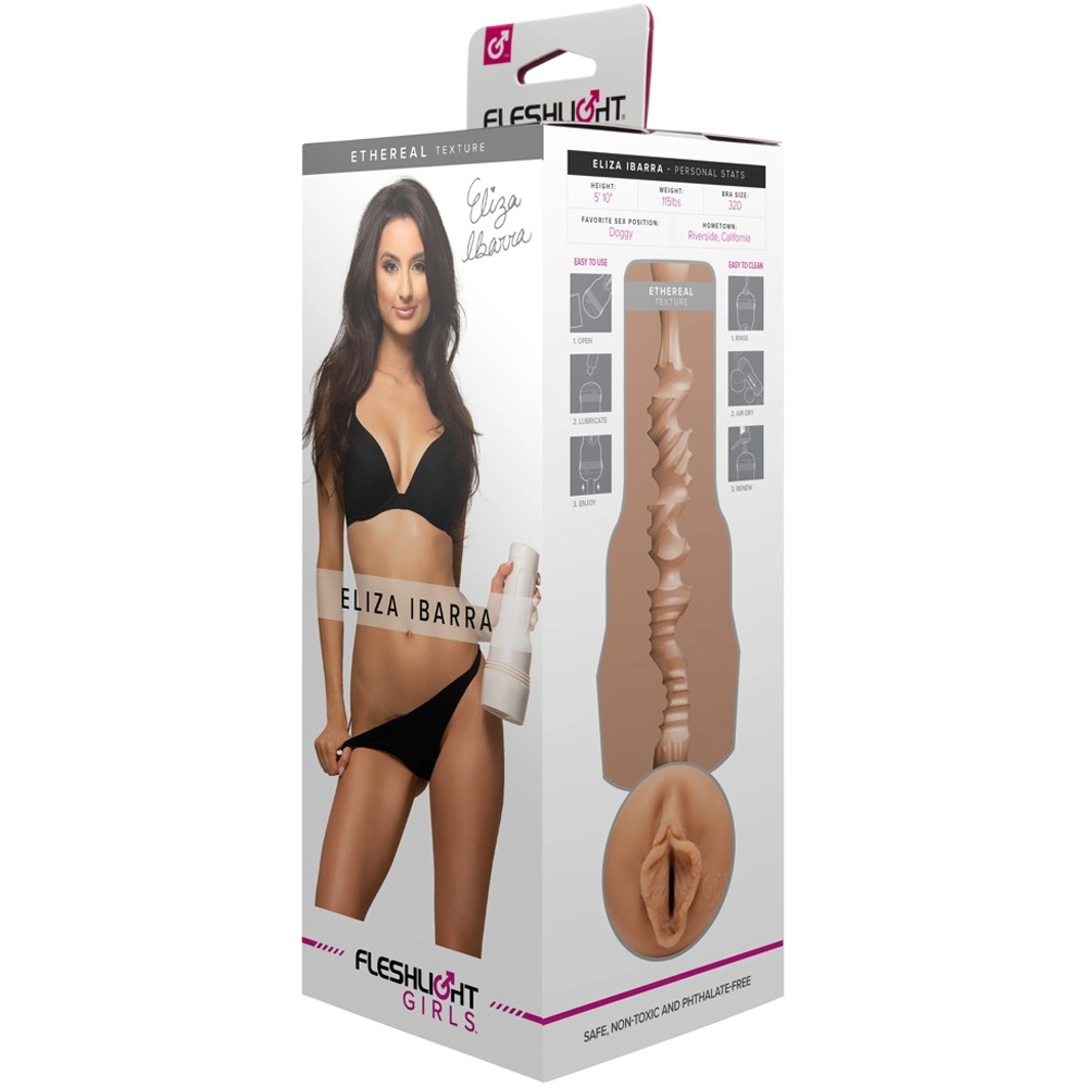 Fleshlight-Fleshjack Vagina Shape Masturbator Van Pornoster Eliza Ibarra 3 Fleshlight-Fleshjack Vagina Shape Masturbator Van Pornoster Eliza Ibarra