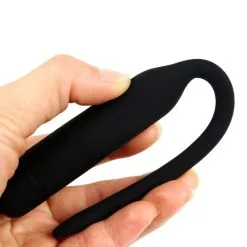 MAE-Toys 10 Programma Zwarte Urethrale Siliconen Sound-Vibrator -Sextoys voor hem Verkoop mae sm 031 10 frequency black 5.5 mm urethral silicone vibrator 23743 8