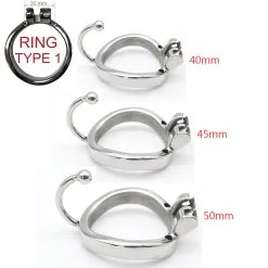 MAE-Toys Anatomisch Gevormde Back Ring (50mm) Met Bal-splitter Voor Kuisheidskooien -Sextoys voor hem Verkoop mae sm 093 01 ballsplitter 8