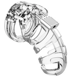 ManCage Chasitty Device Man Cage Short Kuisheidskooi - Transparant Model 02