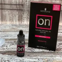 ON Arousel Oil Vor Haar Original Bottle Van Sensuva -Sextoys voor hem Verkoop on 5ml sensuva
