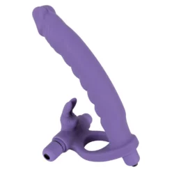 Strap-on Dildo Met Vibrerende Penisring 'Double Delight' Van You2Toys -Sextoys voor hem Verkoop or 05834480000 strap on dildo with vibrating cock ring double delight 28101