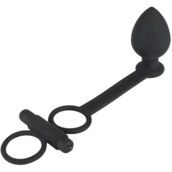 Vibrerende Ringen & Plug Van Black Velvets -Sextoys voor hem Verkoop or 05885800000 vibrating rings plug 27371