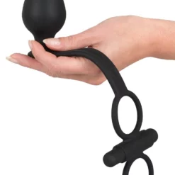 Vibrerende Ringen & Plug Van Black Velvets -Sextoys voor hem Verkoop or 05885800000 vibrating rings plug 27373