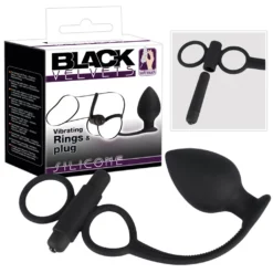 Vibrerende Ringen & Plug Van Black Velvets -Sextoys voor hem Verkoop or 05885800000 vibrating rings plug 27374