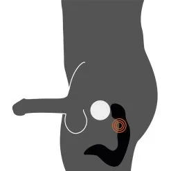 Rebel Men's Gear Oplaadbare Prostaat Stimulator Van Rebel -Sextoys voor hem Verkoop or 0595390 11 1