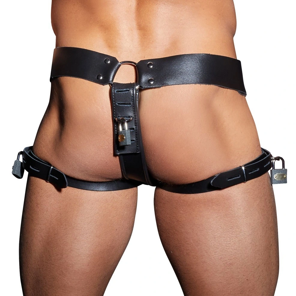 Zado Leather Fashion Lederen Kuisheid String/jock Van ZADO Leather Creations 4 Zado Leather Fashion Lederen Kuisheid String/jock Van ZADO Leather Creations - Afbeelding 2