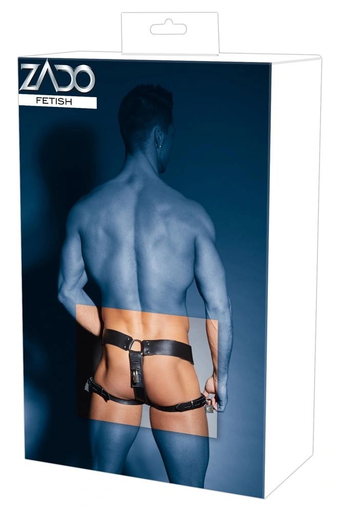 Zado Leather Fashion Lederen Kuisheid String/jock Van ZADO Leather Creations 7 Zado Leather Fashion Lederen Kuisheid String/jock Van ZADO Leather Creations - Afbeelding 5