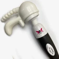 Pixey Massage Wand Pixey Black Edition - Massage Wand Met 2 Gratis Opzetstukken Van 12 Tot 19 Januari -Sextoys voor hem Verkoop pixey female