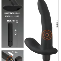 Rebel Men's Gear Prostaatvibrator In Vinger-duimlook Bevredigt Tegelijkertijd De Prostaat En Het Perineum -Sextoys voor hem Verkoop rebel Prostate Vibe 05984530000 10