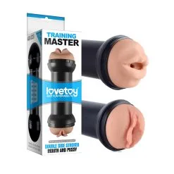 Rimba Training Master Double Stroker (Mond En Vagina) Van Lovetoy -Sextoys voor hem Verkoop ri 4445 04 1
