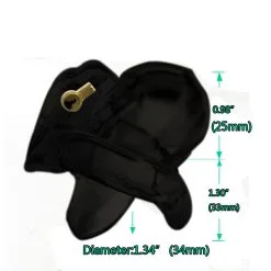 MAE-Toys Micro Cock Kuisheidskooi The Nub HT V3 - Black -Sextoys voor hem Verkoop sm 206 blk