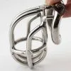 MAE-Toys Steel Open Chastity Cage -Sextoys voor hem Verkoop steel chastity