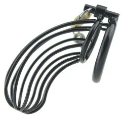 Master Series Stalen Variant Van De Curve Kuisheidskooi