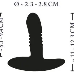 XouXou - Silicone LoveToys Stotende En Vibrerende Buttplug En Afstandsbediening Van XouXou -Sextoys voor hem Verkoop xouxou vibrating buttplug 10 4
