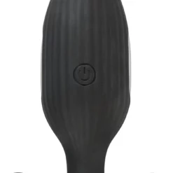 XouXou - Silicone LoveToys Vibrerende E-Stim Butt Plug Van XouXou -Sextoys voor hem Verkoop xouxou vibrating e stim buttplug 2 2