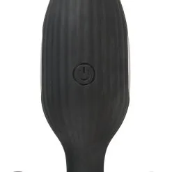 XouXou - Silicone LoveToys Vibrerende E-Stim Butt Plug Van XouXou -Sextoys voor hem Verkoop xouxou vibrating e stim buttplug 2 5