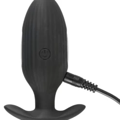 XouXou - Silicone LoveToys Vibrerende E-Stim Butt Plug Van XouXou -Sextoys voor hem Verkoop xouxou vibrating e stim buttplug 8 1