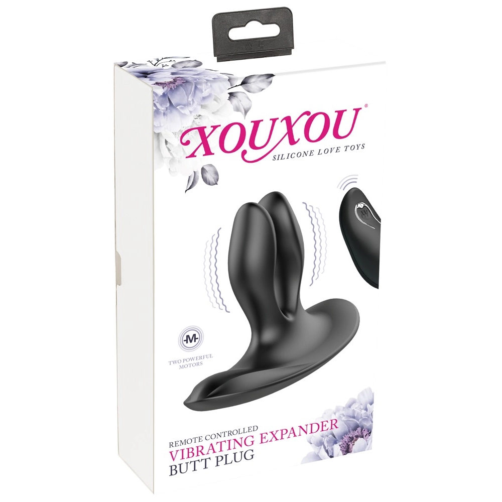 XouXou - Silicone LoveToys Vibrerende Expander Butt Plug Van XouXou 3 XouXou - Silicone LoveToys Vibrerende Expander Butt Plug Van XouXou