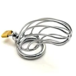 Master Series Stalen Variant Van De Curve Kuisheidskooi -Sextoys voor hem Verkoop xr ab292 ri 7991 the bird cage chastity device 4375 1