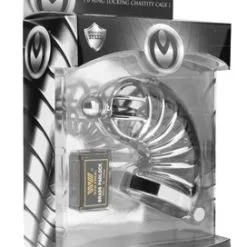 The Asylum 6 Rings Kuisheidskooi Van Master Series -Sextoys voor hem Verkoop xr ad147 ml the asylum 6 ring locking chastity cage 12079 1