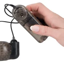 Rekbare Eikelsleeve Met Stimulerende Noppen En 2 Vibro-kogels Met Meerdere Snelheden Van You2Toys -Sextoys voor hem Verkoop you2toys 05989680000 Glans Sleeve with bullet Vibration