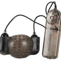 Rekbare Eikelsleeve Met Stimulerende Noppen En 2 Vibro-kogels Met Meerdere Snelheden Van You2Toys -Sextoys voor hem Verkoop you2toys Glans Sleeve with bullet Vibration 1